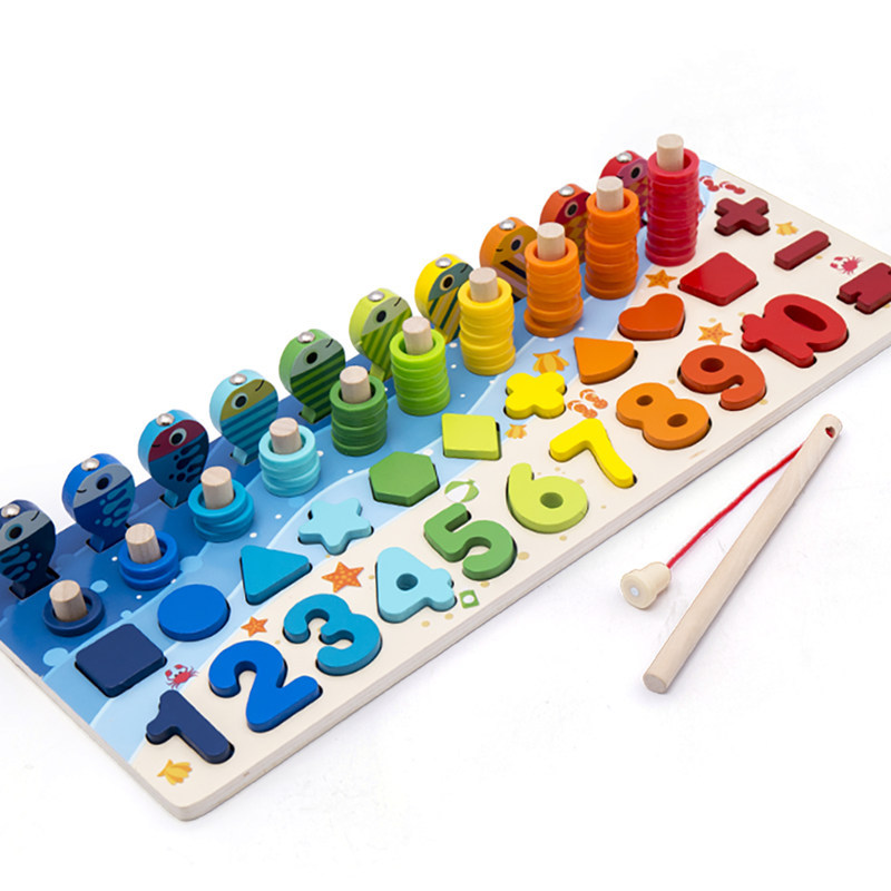 Puzzle éducatif en bois