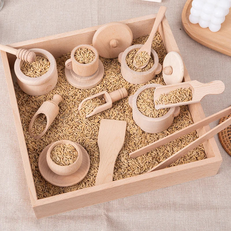 Cuisine sensorielle pour jeu d'imitation
