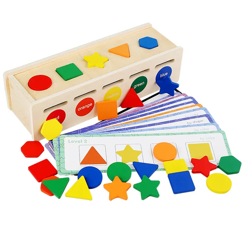 Jouet de tri des couleurs et des formes